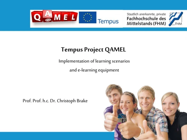 Tempus Project QAMEL