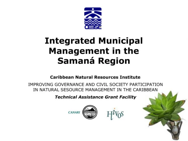 Integrated Municipal Management in the Saman Region