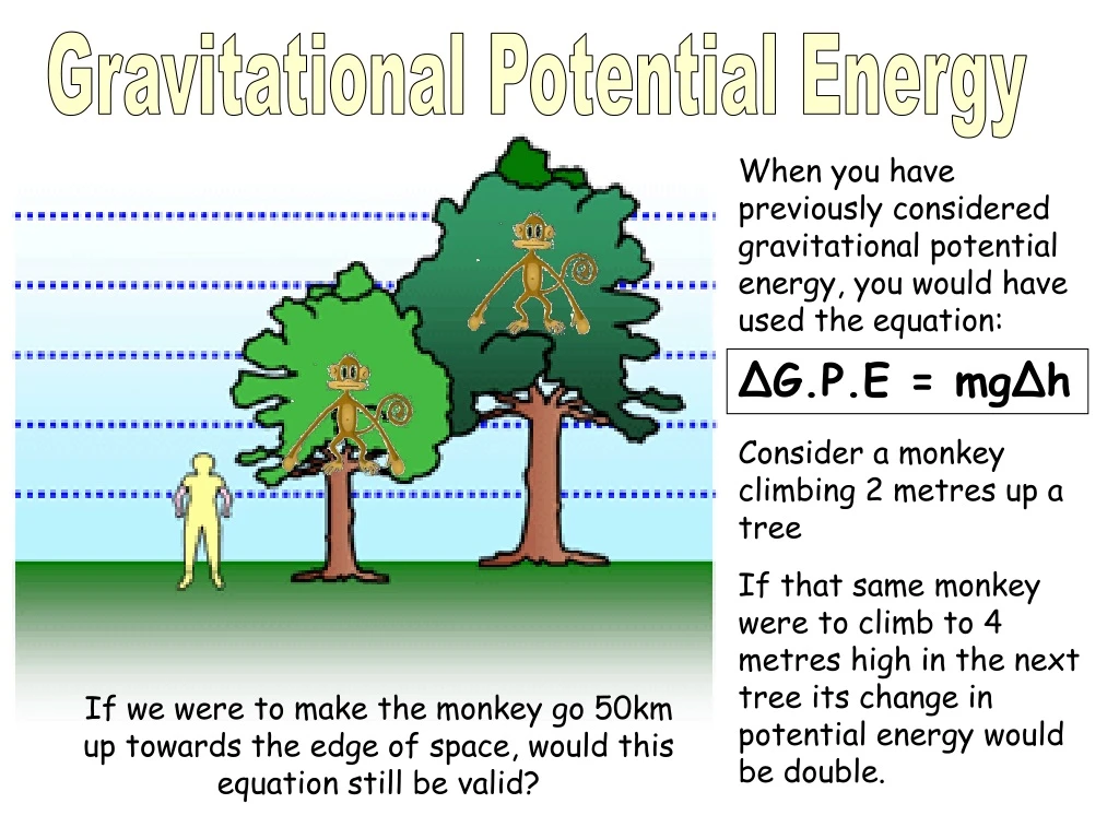 gravitational potential energy