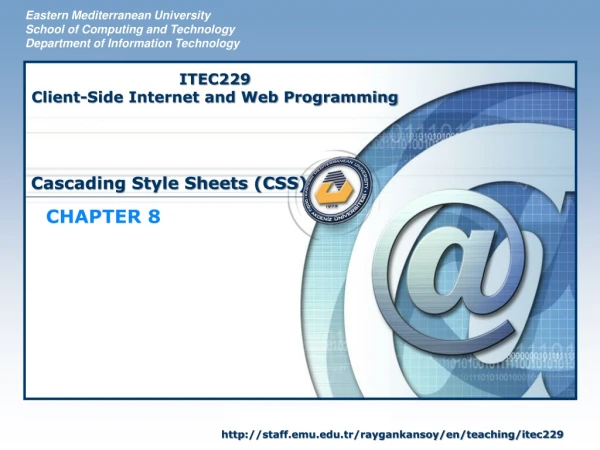 Cascading Style Sheets (CSS)