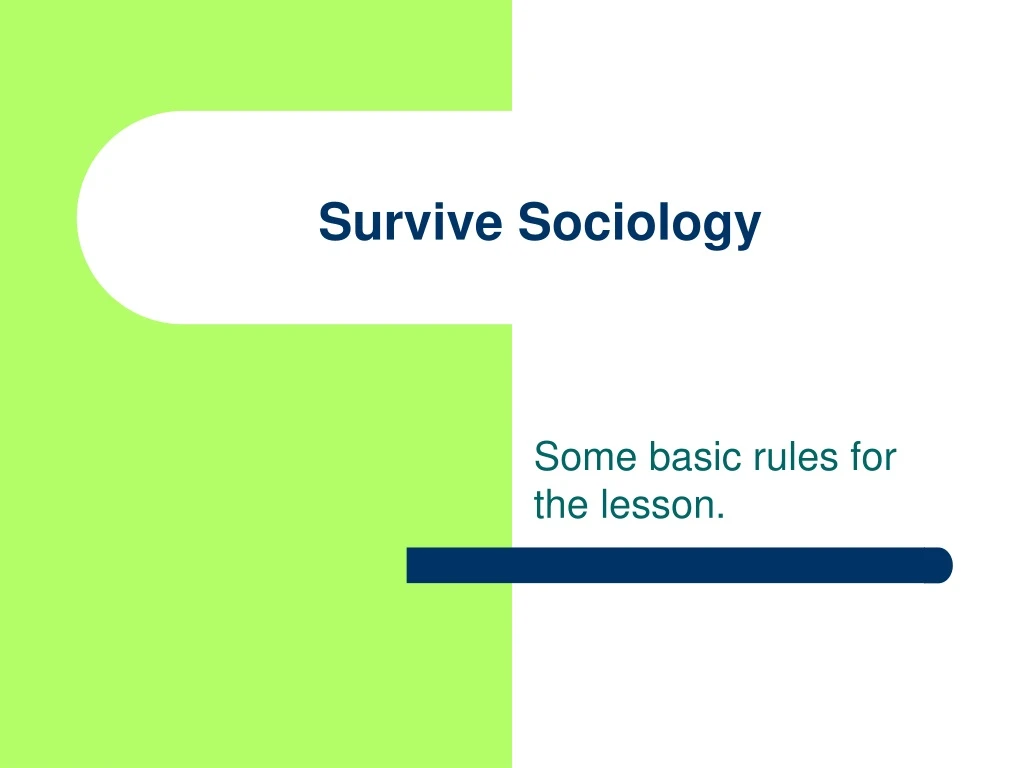 survive sociology