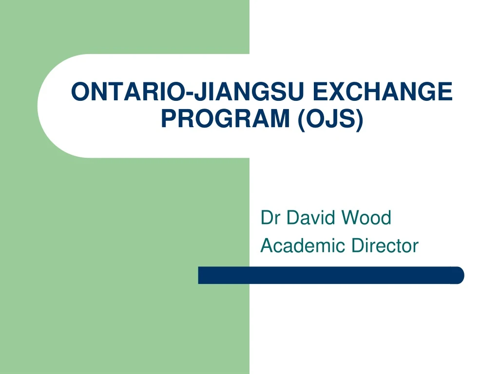 ontario jiangsu exchange program ojs