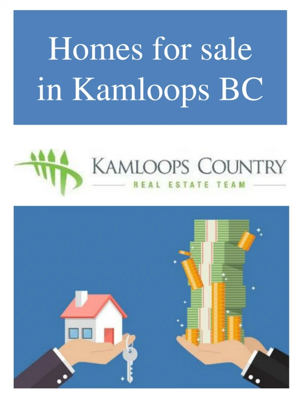 Homes for sale in Kamloops BC