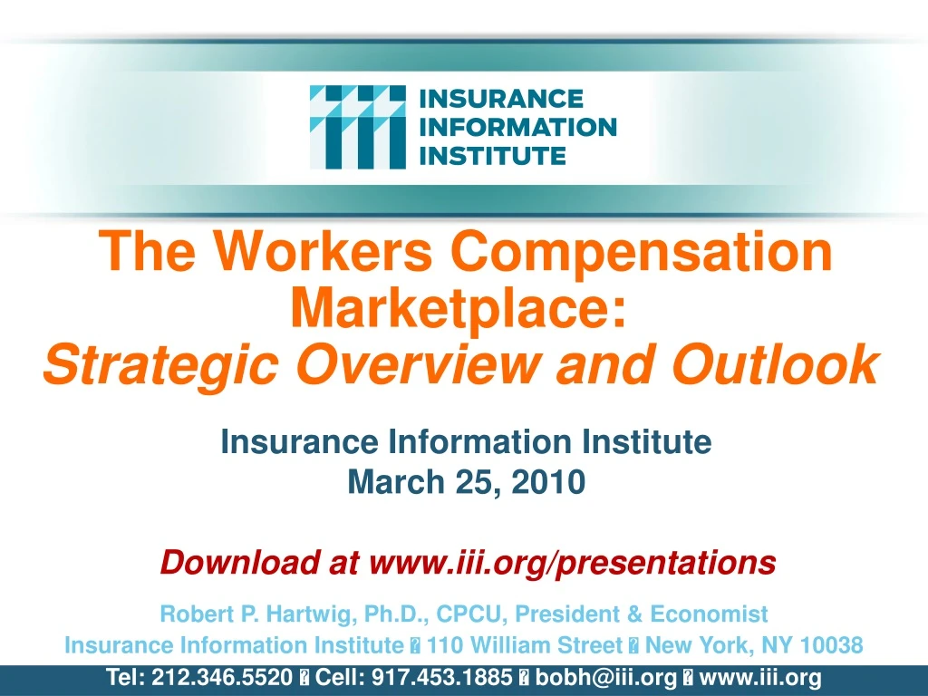the workers compensation marketplace strategic overview and outlook