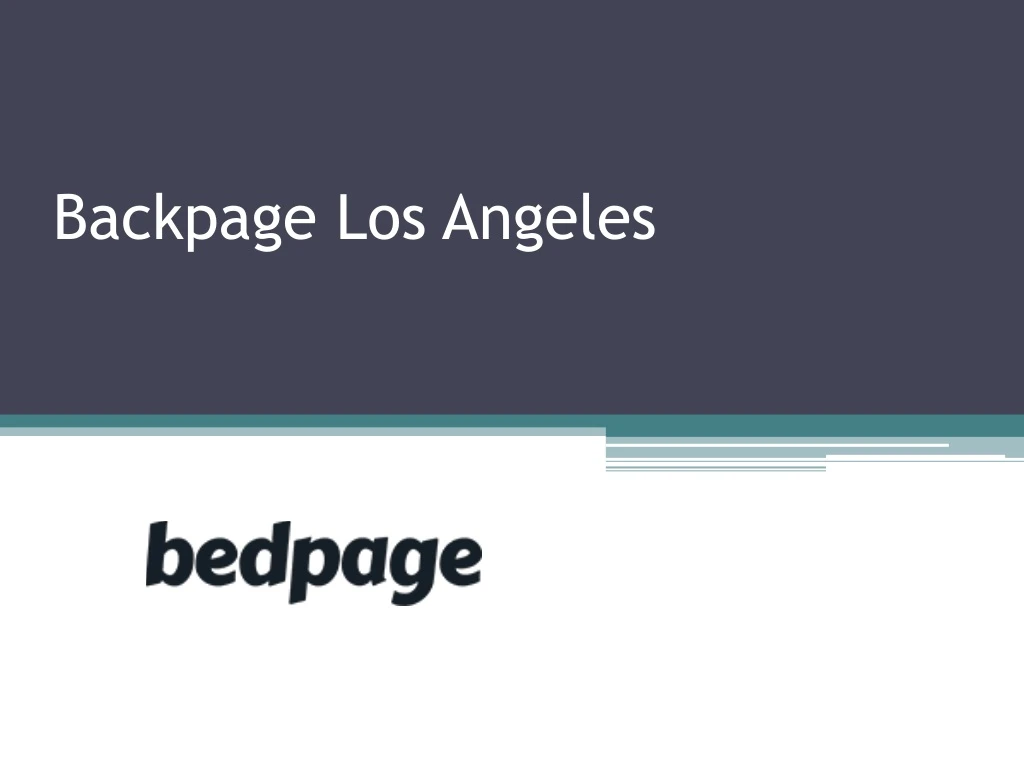 backpage los angeles