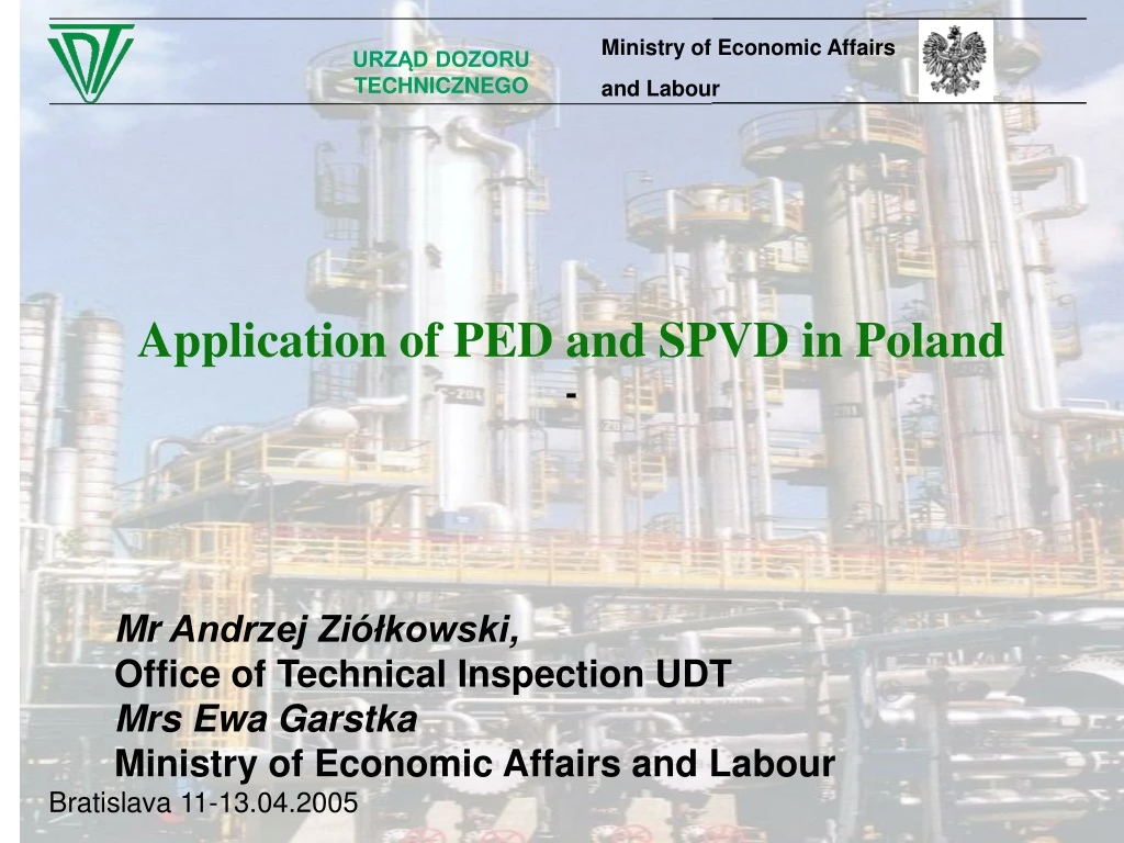 application of ped and spvd in poland