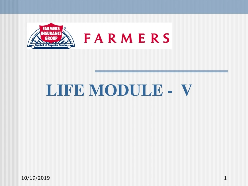 life module v