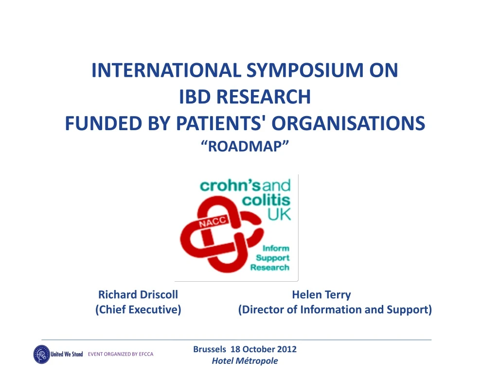international symposium on ibd research funded