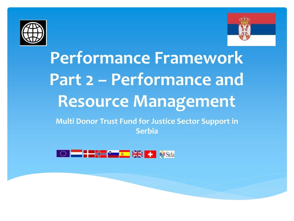 performance framework part 2 performance and resource management
