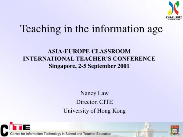 Teaching in the information age
