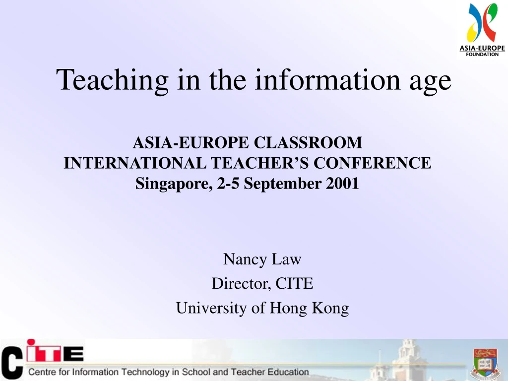 teaching in the information age