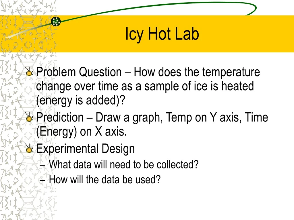 icy hot lab