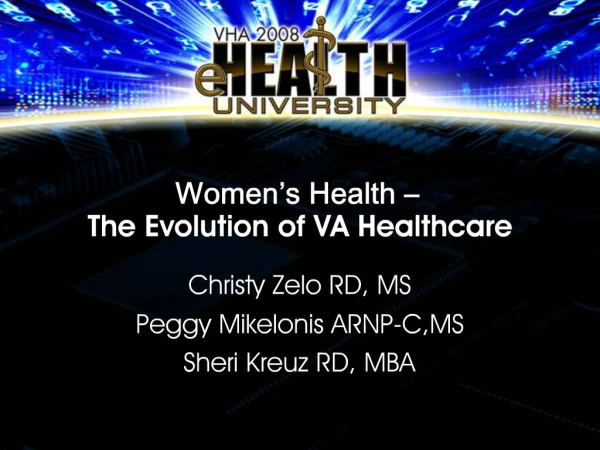 Women s Health The Evolution of VA Healthcare