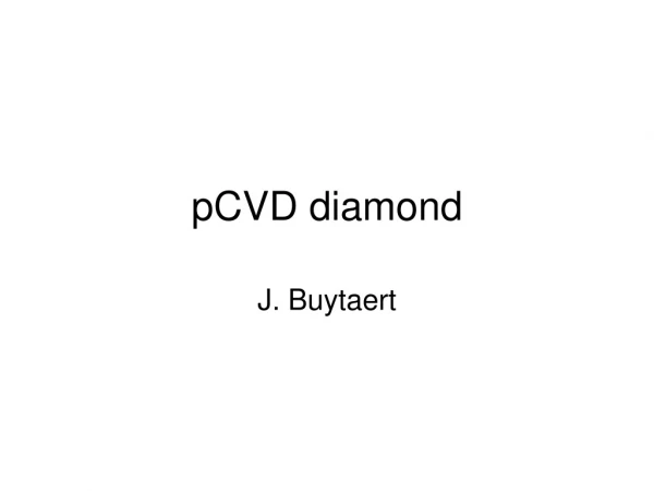 pCVD diamond