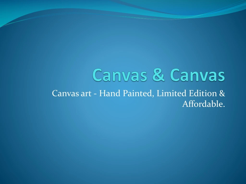 canvas canvas