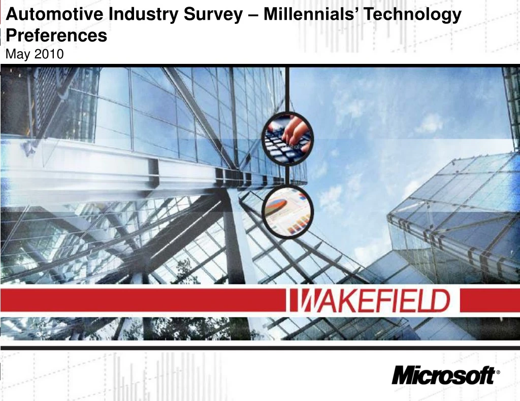 automotive industry survey millennials technology