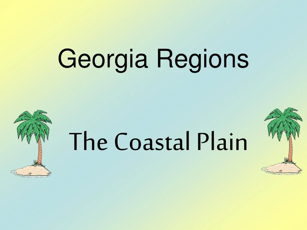 georgia regions