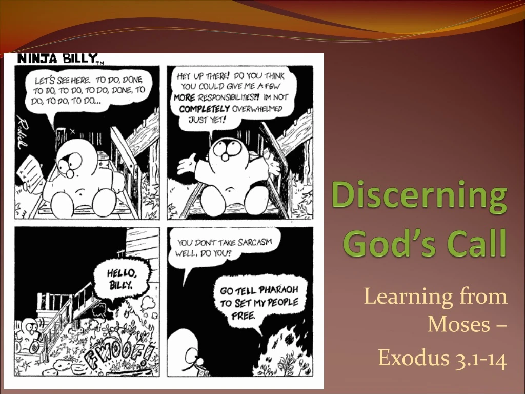 discerning god s call