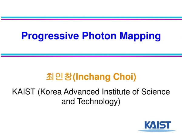 Progressive Photon Mapping