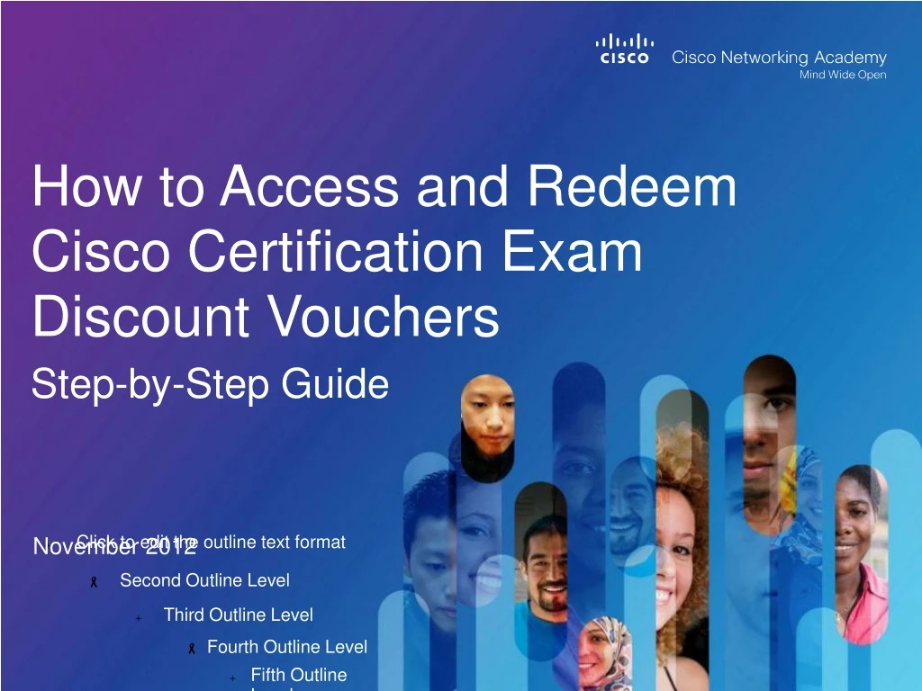 how to access and redeem cisco certification exam