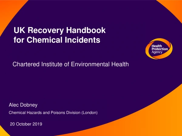 UK Recovery Handbook for Chemical Incidents