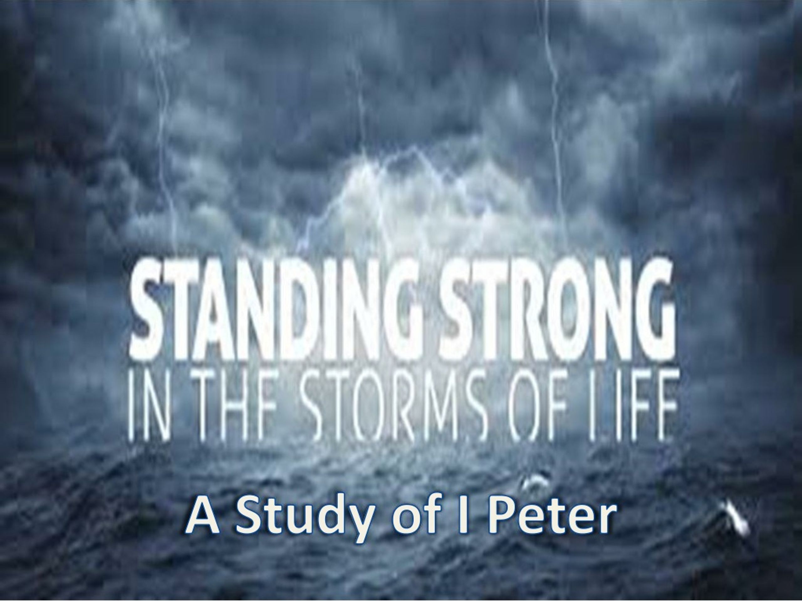 A Study of I Peter - slide 1