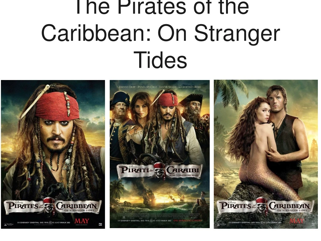 the pirates of the caribbean on stranger tides