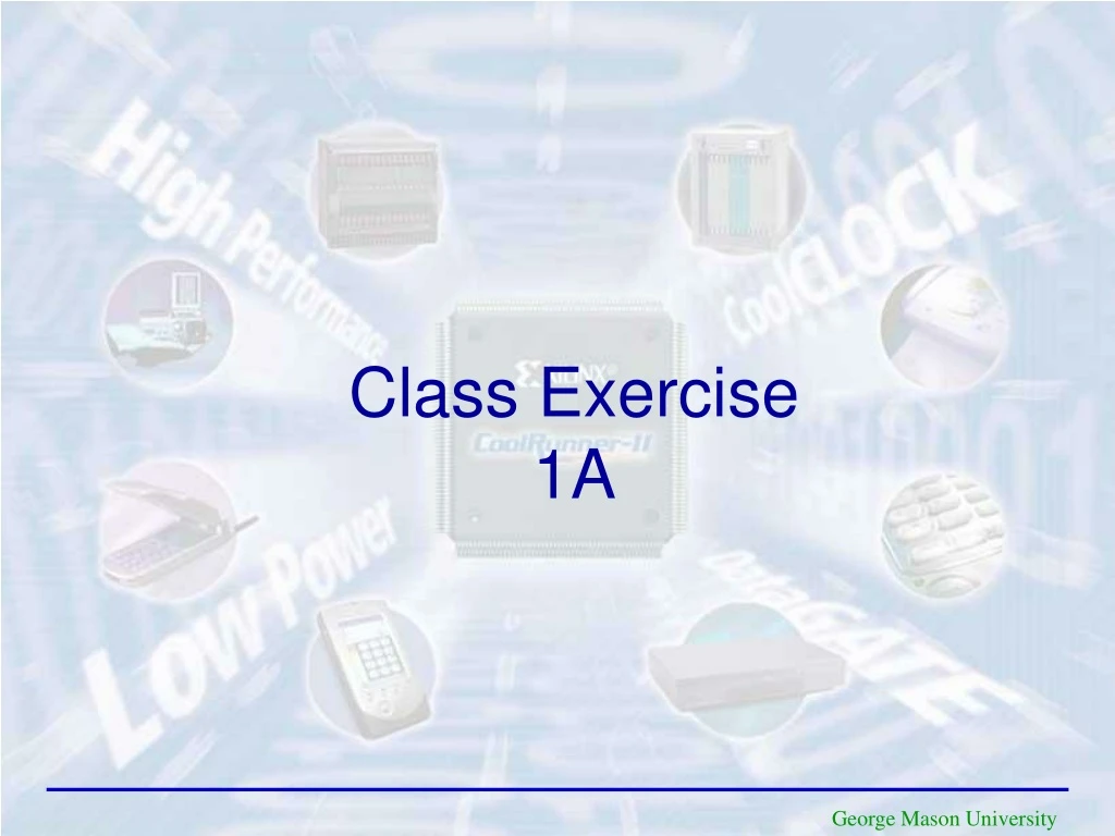 class exercise 1a