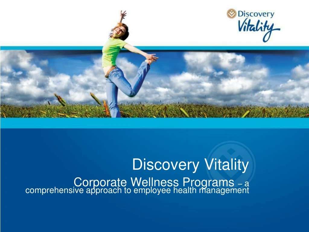 discovery vitality corporate wellness programs