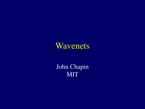 Wavenets