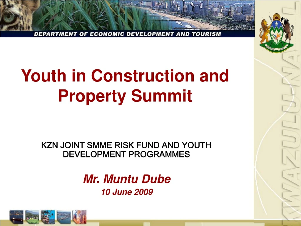 youth in construction and property summit