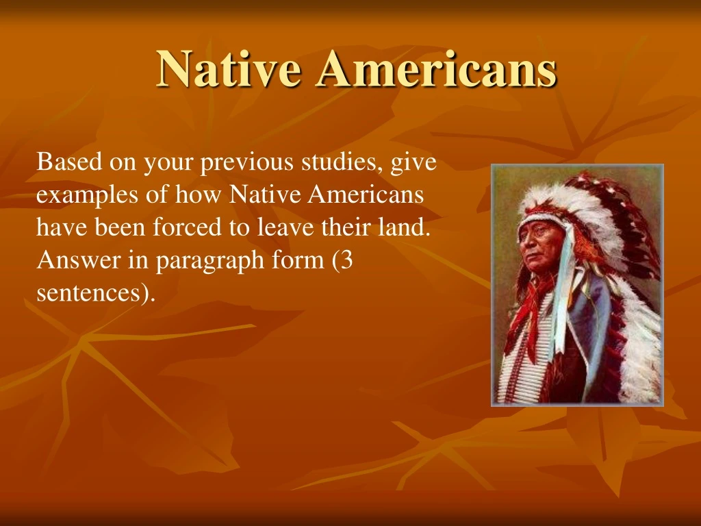 native americans