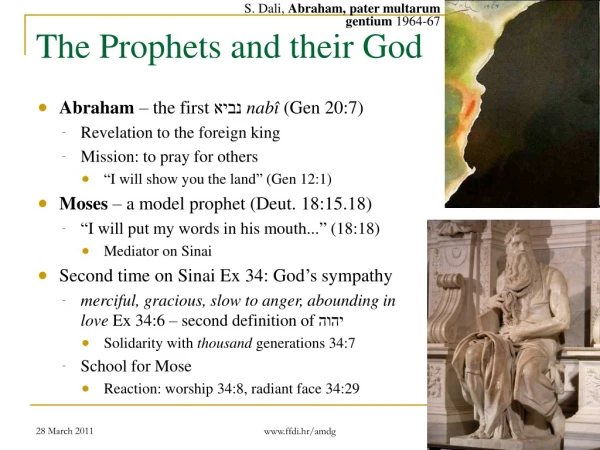 The Prophets and their God