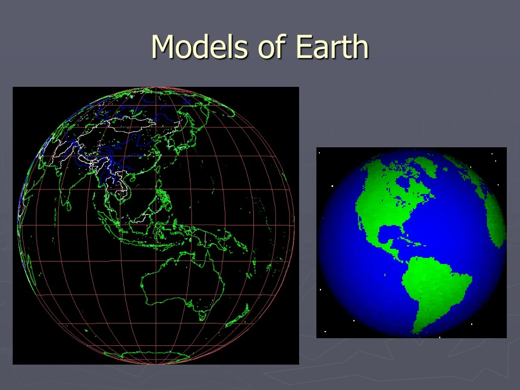 models of earth