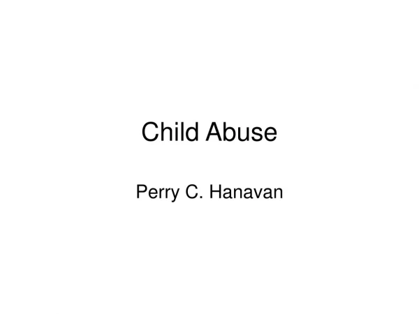 Child Abuse