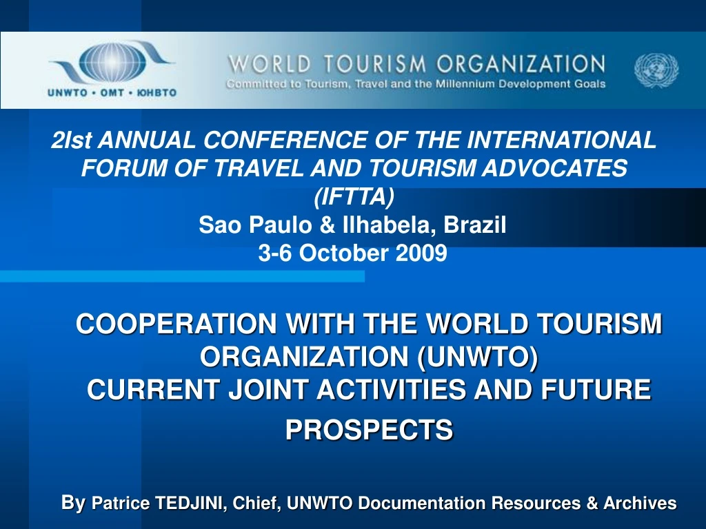 2ist annual conference of the international forum