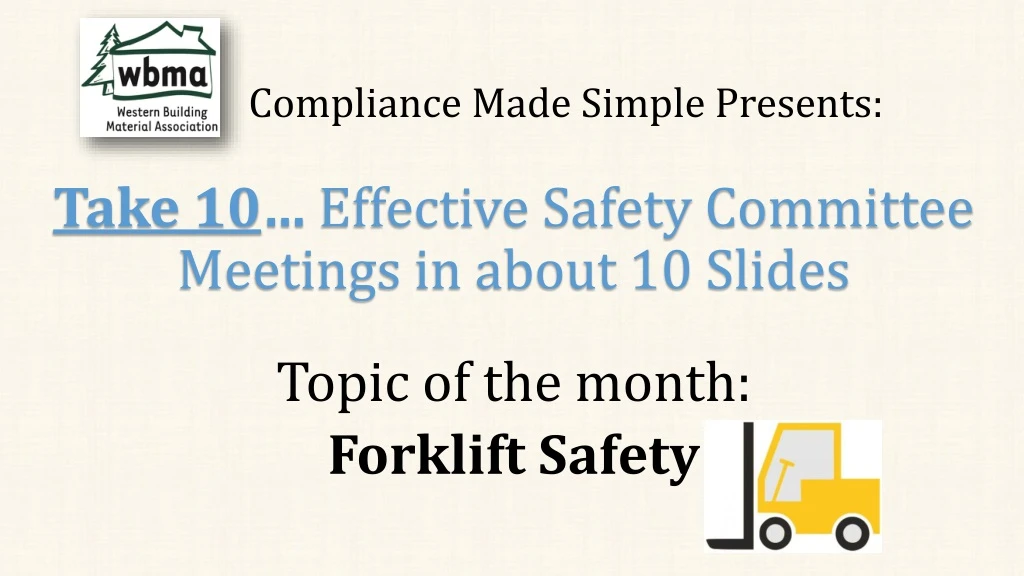 compliance made simple presents