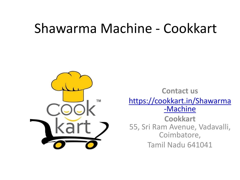 shawarma machine cookkart