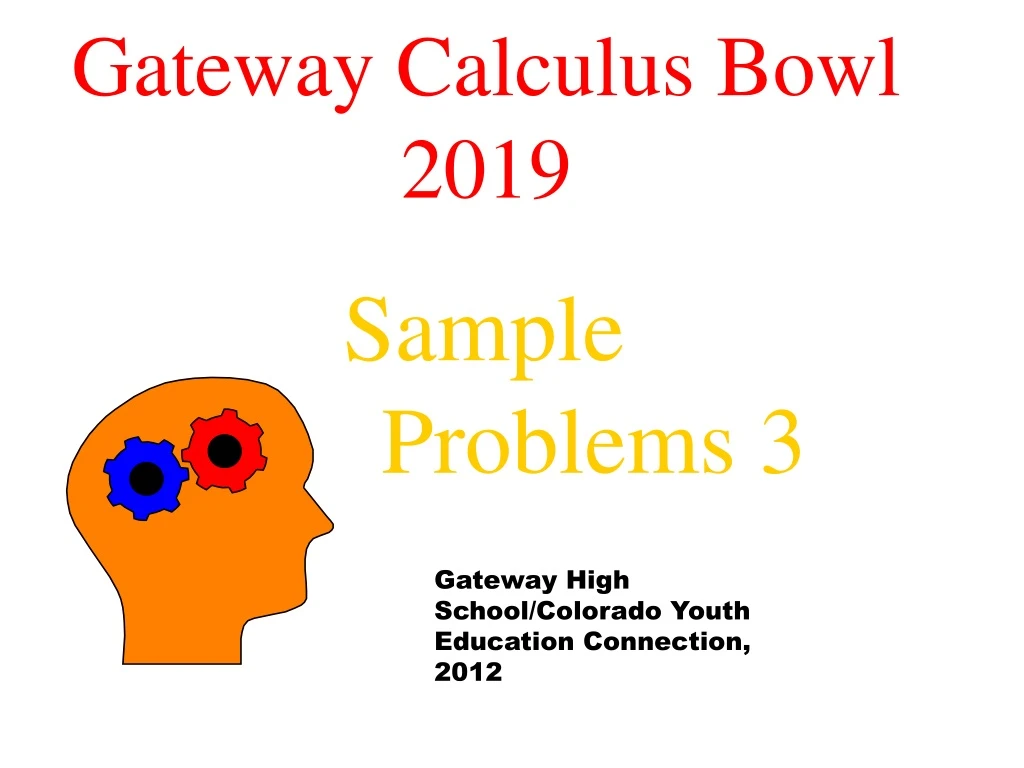 gateway calculus bowl 2019