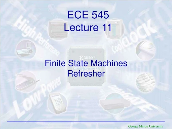 Finite State Machines Refresher