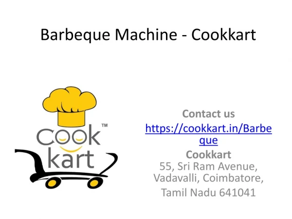 Buy Barbeque machine at cookkart