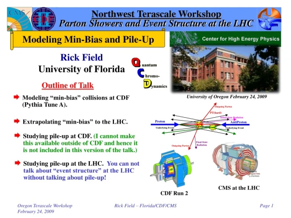 Northwest Terascale Workshop Parton Showers and Event Structure at the LHC