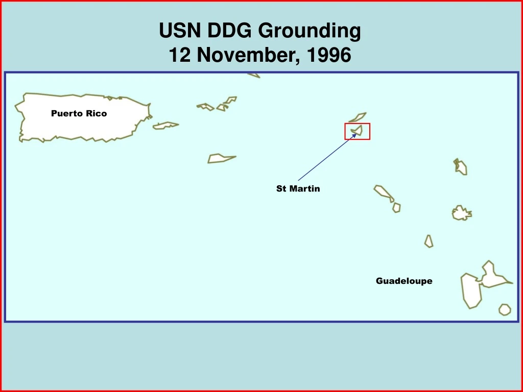 usn ddg grounding 12 november 1996
