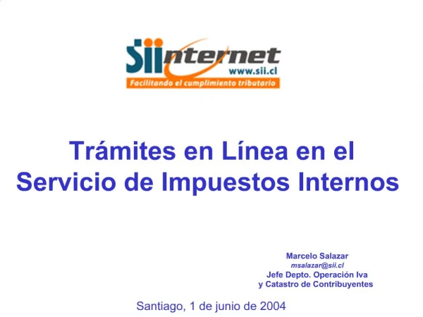 Santiago, 1 de junio de 2004