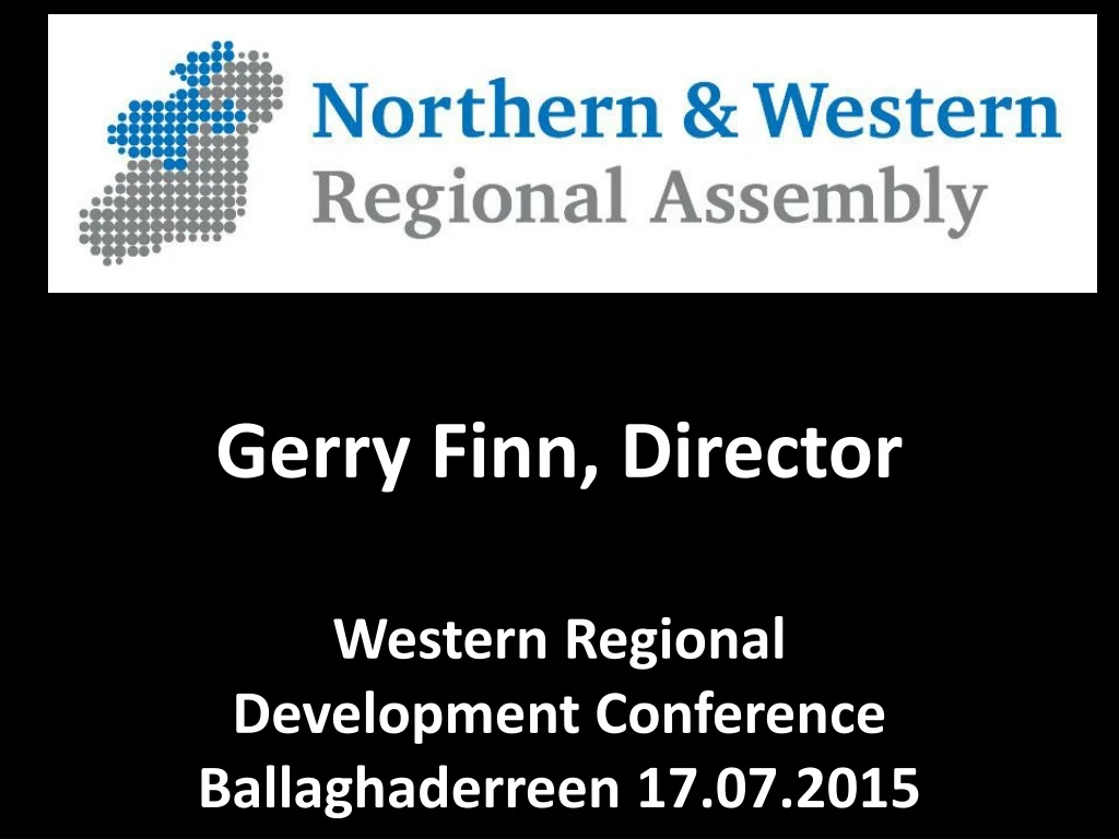 gerry finn director western regional development