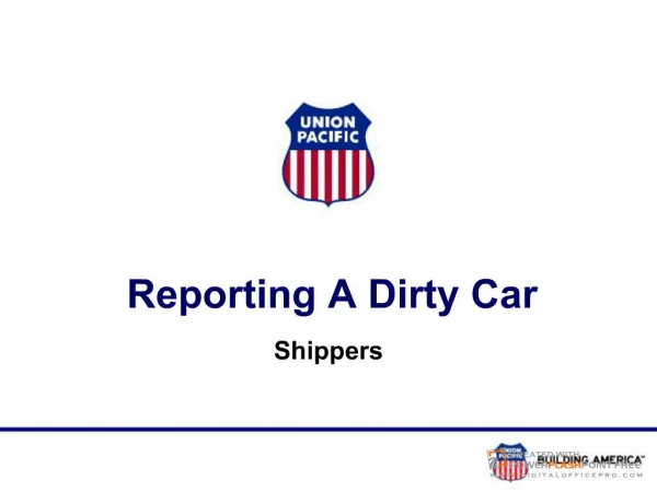 Reporting A Dirty Car