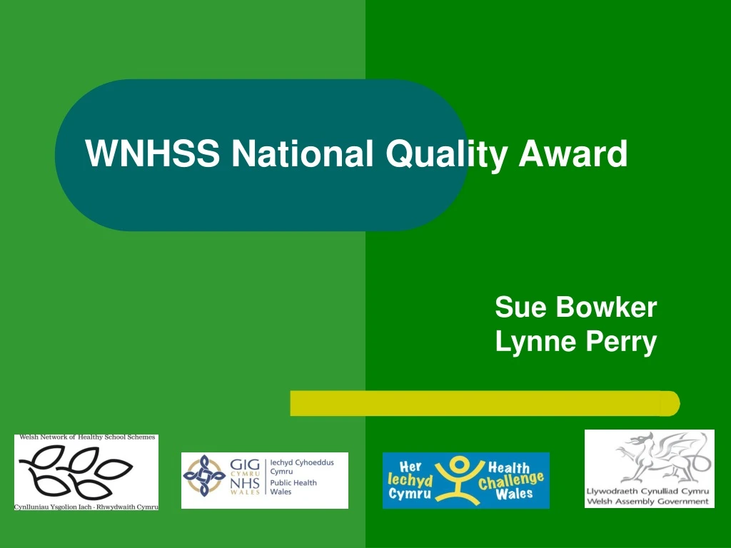 wnhss national quality award