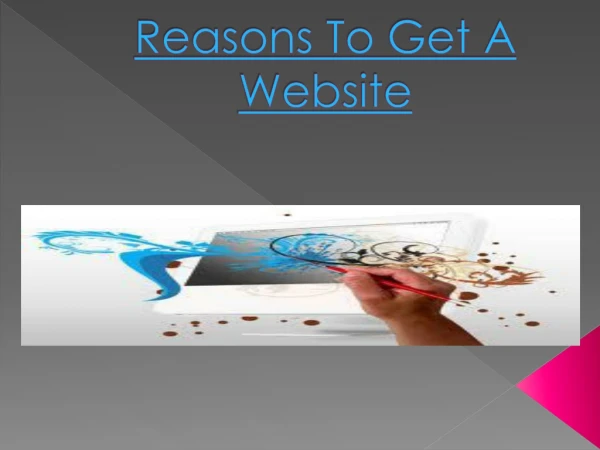 Reasons To Get A Website