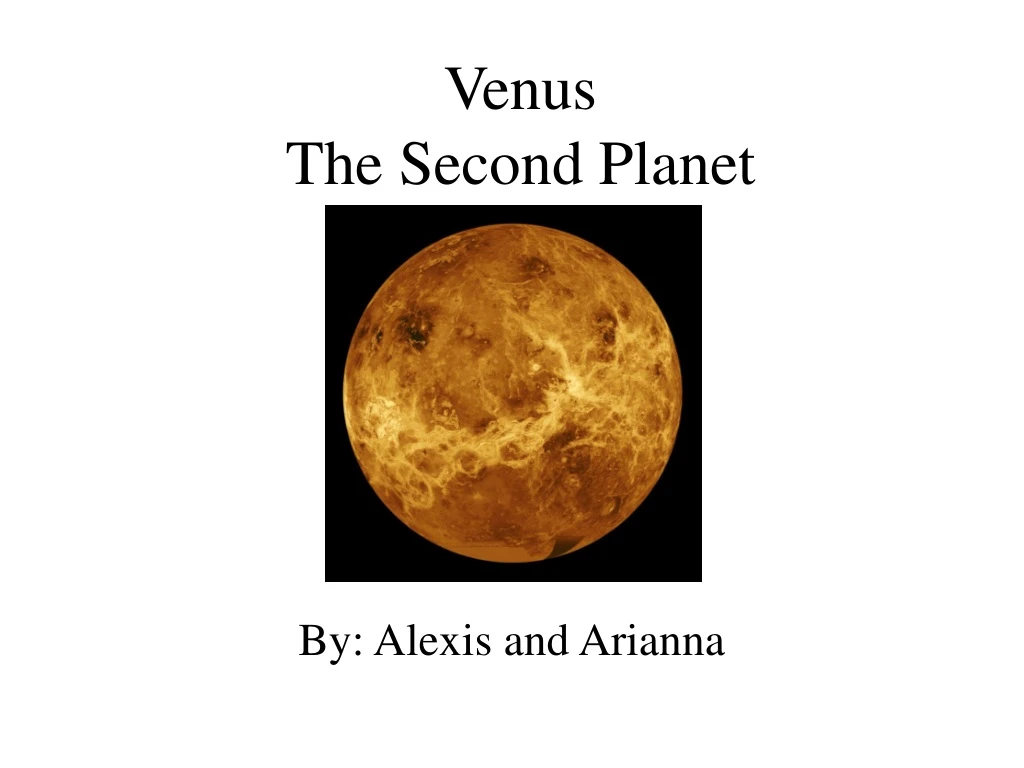 venus the second planet