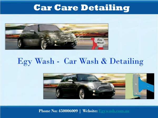Car Care Detailing
